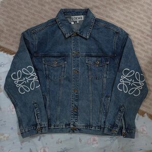 LOEWE Embroidered Denim Jacket